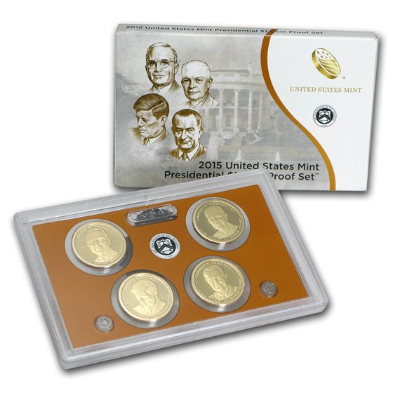 2015 Presidential Dollar Proof Set 2015 Presidential Dollar Proof Set